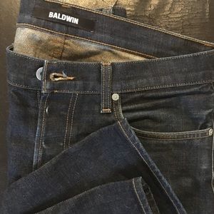 Baldwin Japanese Selvedge Cotton Jean Size 32.